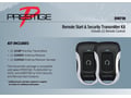 Picture of Voxx Prestige Remote Kit - 1 Button; 1 Way - 1,500 Feet Range