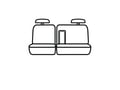 Picture of Carhartt Super Dux Precision Fit Second Row Seat Covers - With 60/40-split bench seat with adjustable headrests with center fold-down armrest with seat airbags