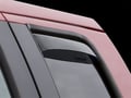 Picture of WeatherTech Rear Side Window Deflectors - Dark Tint 