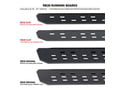 Picture of Go Rhino RB30 Slim Line Running Boards with Bracket Kit - Protective Bedliner Coating