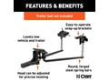 Picture of Curt Round Bar Weight Distribution Hitch w/Integrated Lubrication (10,000–14,000 lbs.)