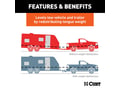 Picture of Curt Round Bar Weight Distribution Hitch w/Integrated Lubrication (10,000–14,000 lbs.)