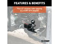Picture of Curt 3-in-1 ATV Ball Mount With 2