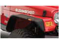 Picture of Bushwacker Flat Style Fender Flares - Textured Black - Front Only