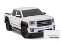Picture of Bushwacker Pocket Style Painted Fender Flares - Summit White - Front & Rear Set