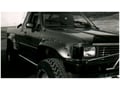 Picture of Bushwacker Cut-Out Fender Flares - OE Matte Black - Front Only