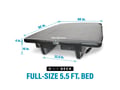 Picture of Flated Air-Deck Inflatable Raised Platform - Full-Size - 5.5' Bed