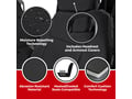 Picture of Covercraft Endura PrecisionFit Custom Front Row Seat Covers - Charcoal/Silver