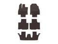 Picture of WeatherTech Front, Rear & 3rd Row All-Weather Floor Mats - Cocoa