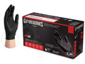 Picture of AMMEX Black Nitrile Gloves - Small - 100 Per Box - 5 mil