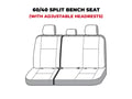 Picture of Covercraft SeatSaver Custom Seat Cover - Waterproof Grey