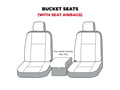 Picture of Seat Saver 1st Row - With bucket seats with adjustable headrests with seat airbags