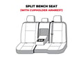 Picture of Covercraft Carhartt Super Dux SeatSaver Second Row Custom Seat Cover - Gravel