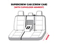 Picture of Covercraft Carhartt Super Dux SeatSaver Second Row Custom Seat Cover - Gravel