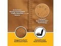 Picture of Covercraft Carhartt SeatSaver Custom Seat Cover - Brown