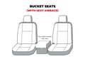 Picture of Covercraft Carhartt SeatSaver Custom Seat Cover - Brown