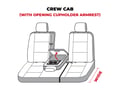 Picture of Covercraft Carhartt Super Dux SeatSaver Second Row Custom Seat Cover - Gravel