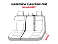 Picture of Covercraft Carhartt Super Dux SeatSaver Second Row Custom Seat Cover - Gravel