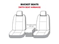 Picture of Covercraft Carhartt Super Dux SeatSaver Front Row Custom Seat Cover - Gravel