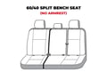 Picture of Covercraft Carhartt Super Dux SeatSaver Second Row Custom Seat Cover - Gravel