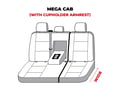 Picture of Covercraft Carhartt SeatSaver Second Row - Carhartt Gravel
