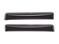 Picture of WeatherTech Rear Side Window Deflectors - Matte Black 