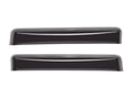 Picture of WeatherTech Rear Side Window Deflectors - Dark Tint 