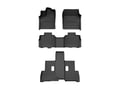 Picture of WeatherTech FloorLiners HP - Complete Set (1st, 2nd, & 3rd Row) - Black
