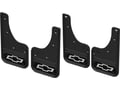 Picture of Truck Hardware Gatorback Black Wrap Bowtie Mud Flaps - Set of 4 - Fits 2024-2026 Chevy Equinox EV Only