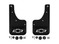 Picture of Truck Hardware Gatorback Black Wrap Bowtie Mud Flaps - Set of 4 - Fits 2024-2026 Chevy Equinox EV Only