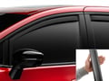 Picture of WeatherTech Side Window Deflectors - Front & Rear Set - Dark Tint