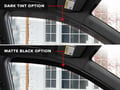 Picture of WeatherTech Side Window Deflectors - Front Pair - Matte Black