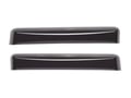 Picture of WeatherTech Side Window Deflectors - Rear Pair - Dark Tint