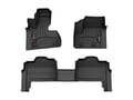 Picture of WeatherTech FloorLiners - 1st & 2nd Row - Black