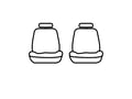 Picture of Covercraft SeatSaver Custom Seat Cover - Polycotton Taupe