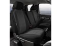 Picture of Fia Oe Custom Seat Cover - Tweed - Front - Charcoal - Split Seat 40/20/40 - Adj. Headrests - Airbag - Armrest/Storage w/Cup Holder - Cushion Storage - Crew Cab