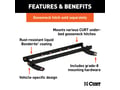 Picture of Curt Double Lock Gooseneck Installation Brackets