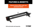 Picture of Curt Double Lock Gooseneck Installation Brackets