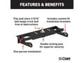 Picture of Curt Double Lock EZr Gooseneck Hitch, 2-5/16