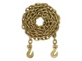 Picture of Curt 20' Transport Binder Safety Chain With 2 Clevis Hooks (18,800 lbs - Yellow Zinc)