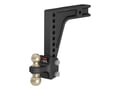 Picture of Curt HD Deep-Drop Adjustable Hitch Ball Mount With Dual Ball - 2-1/2