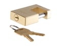 Picture of Curt Brass Trailer Tongue Coupler Lock - 1/4