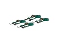 Picture of Curt 16' Dark Green Cargo Straps With S-Hooks (300 lbs - 4-Pack)