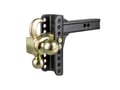 Picture of CURT 45904 Adjustable Channel Mount with Hook & Step Dual-Ball - 2