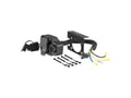Picture of Curt Dual-Output 4-Way Flat Vehicle-Side to 7-Way RV Blade Trailer Wiring Adapter with Backup Alarm