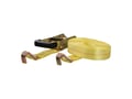 Picture of Curt 27' Yellow Cargo Strap With J-Hooks (3,333 lbs.)