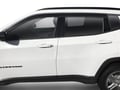 Picture of Husky Liners Low Profile Ventvisor - 4pc Tape On - Smoke with Chrome Trim