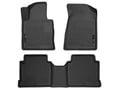 Picture of Husky Weatherbeater Front & 2nd Row Floor Liners - Black