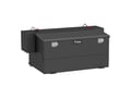 Picture of UWS 100-Gallon Steel-Aluminum Combo Transfer Tank - Matte Black Hammerhead Style