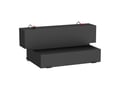 Picture of UWS 100-Gallon L-Shape Steel Transfer Tank - Matte Black Hammerhead Style
